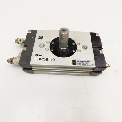 SMC CDRQBSP40-90C-F7BVL-XC8 Pneumatic Rotary Turn Table Actuator 1/4 Turn