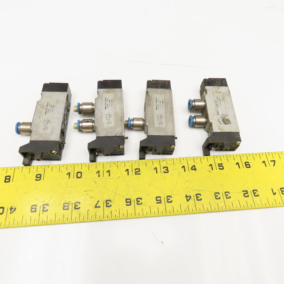Festo MEH-5/2-1/8-P-B 2 Position Pneumatic Valve Lot Of 4