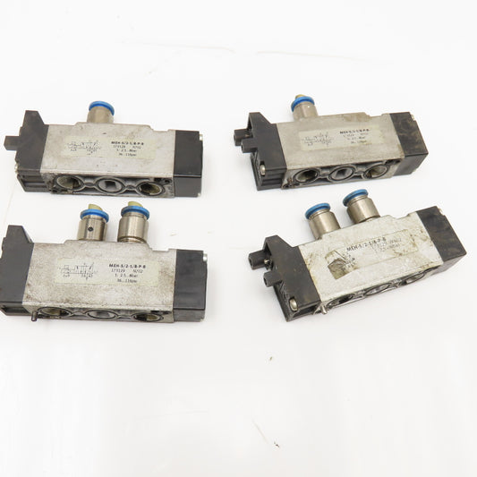 Festo MEH-5/2-1/8-P-B 2 Position Pneumatic Valve Lot Of 4