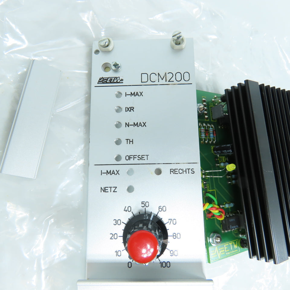 ETW DCM200-R DC Regulator Control Module 230VAC NEW