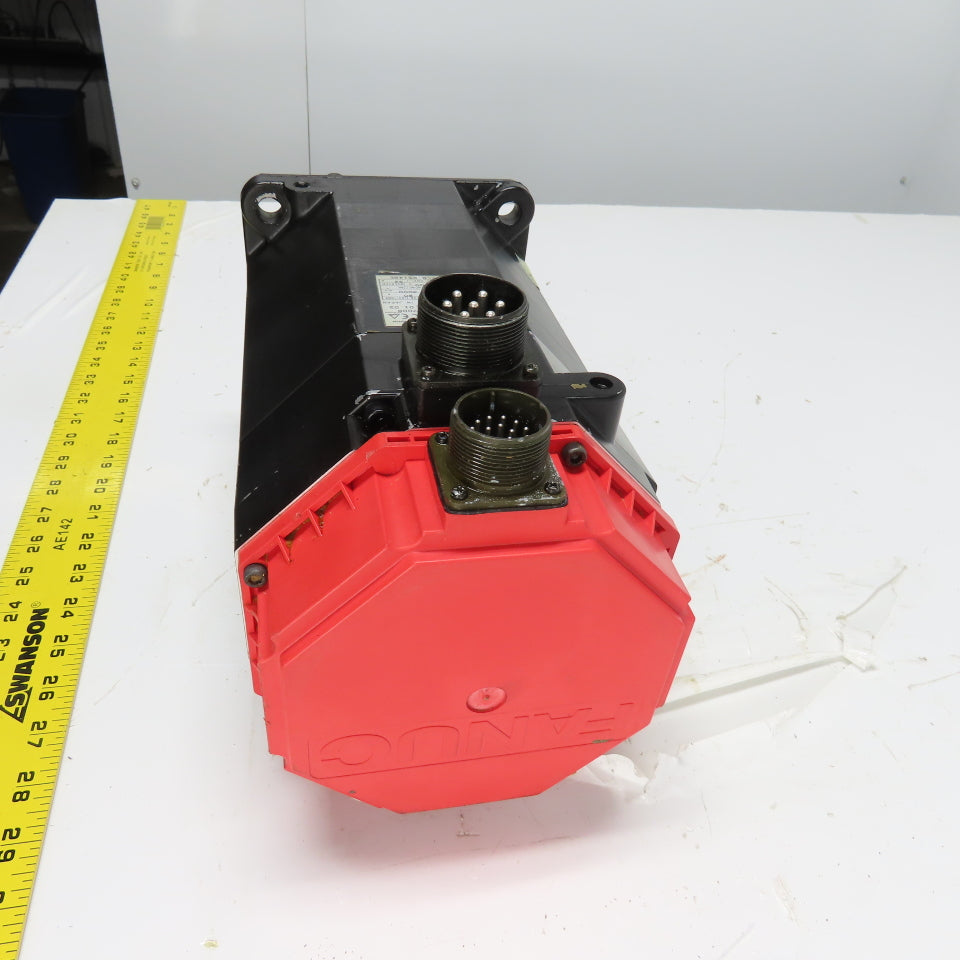 GE Fanuc A06B-0148-B075#7008 a22/3000 4.4kW AC Servo Motor 3Ph 132V 3000RPM 20A