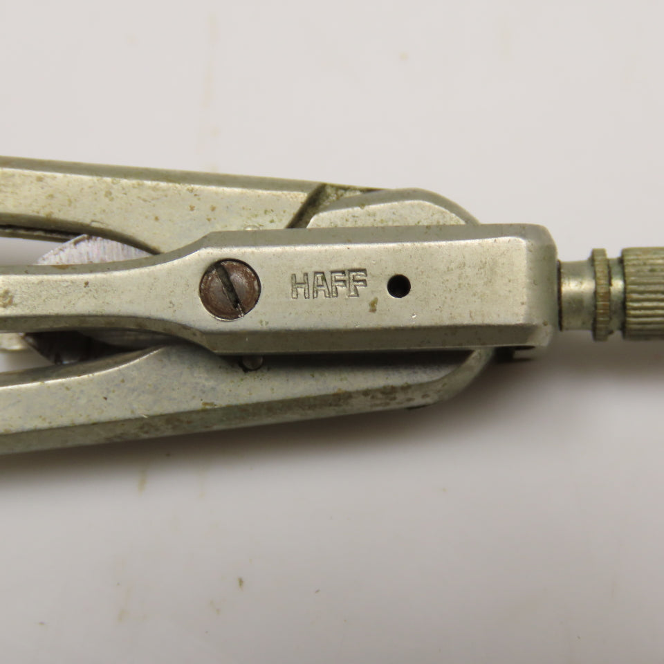 Haff 4-1/2" Vintage Drafting Drawing Compass