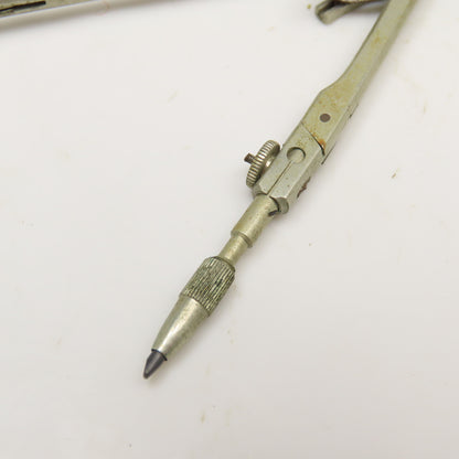Haff 4-1/2" Vintage Drafting Drawing Compass