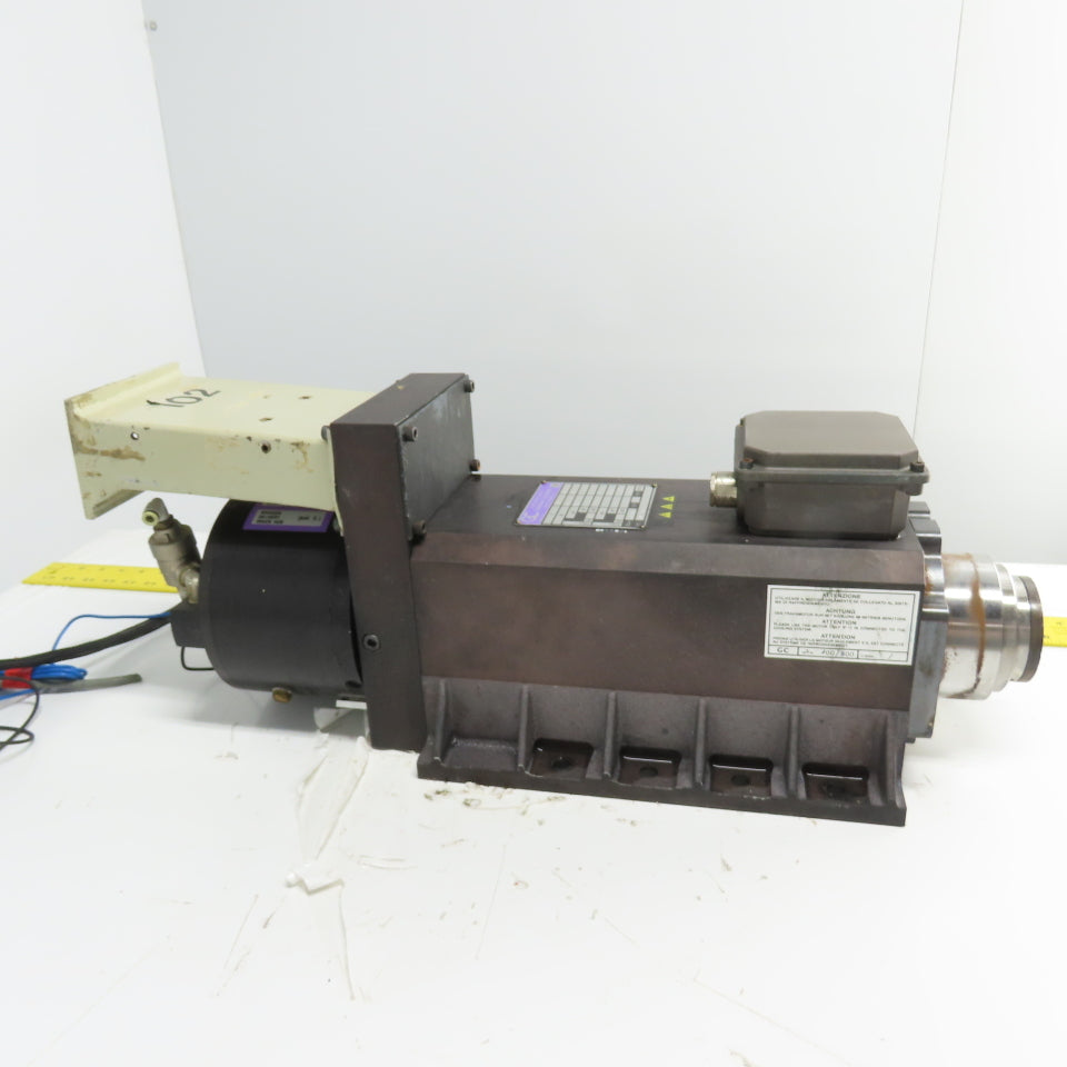 Giordano Colombo RV 154 Spindle Motor 16HP 11.8KW 480V 18000RPM PARTS/REPAIR
