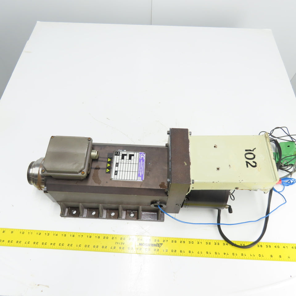 Giordano Colombo RV 154 Spindle Motor 16HP 11.8KW 480V 18000RPM PARTS/REPAIR