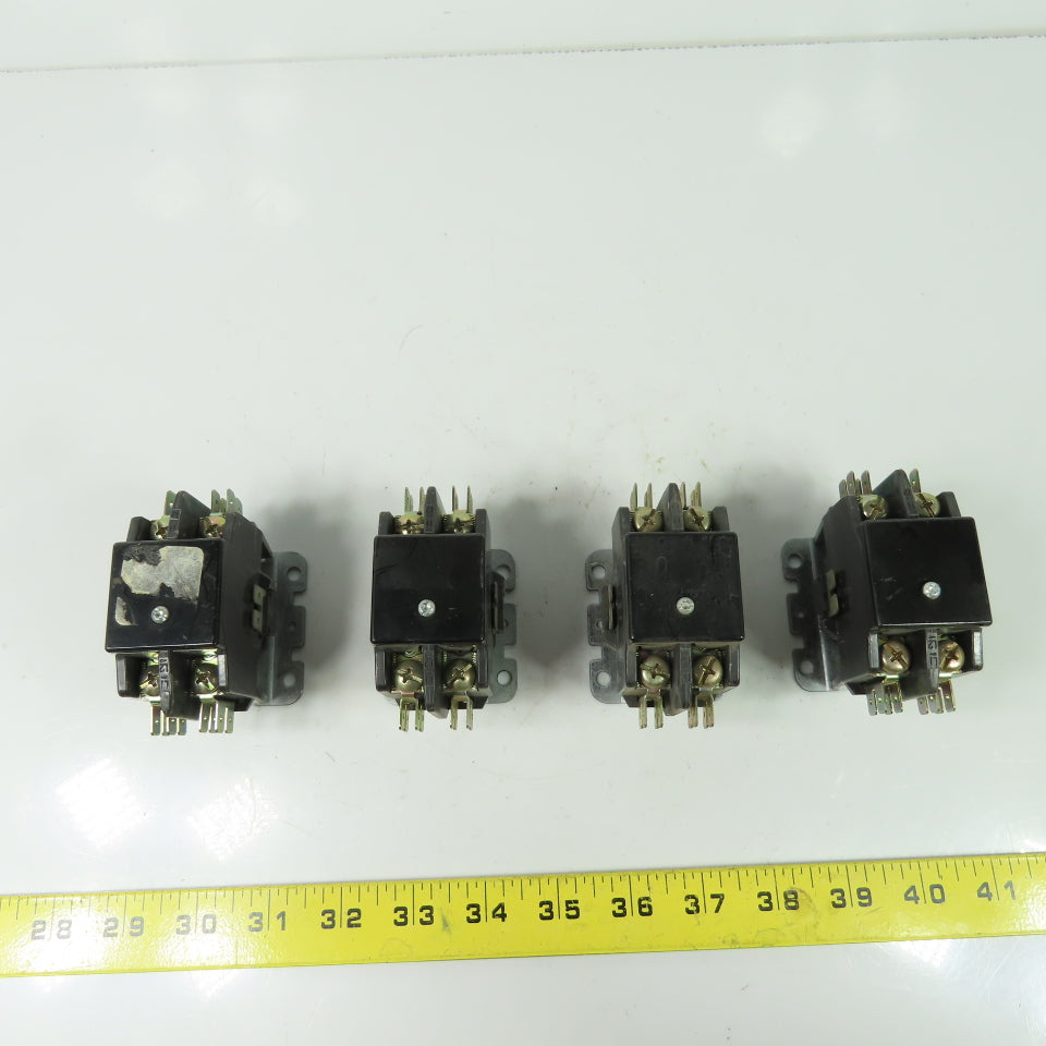 Furnas E-011A Ser C Contactor 20-30A 24V Coil Lot Of 4