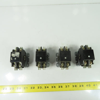 Furnas E-011A Ser C Contactor 20-30A 24V Coil Lot Of 4