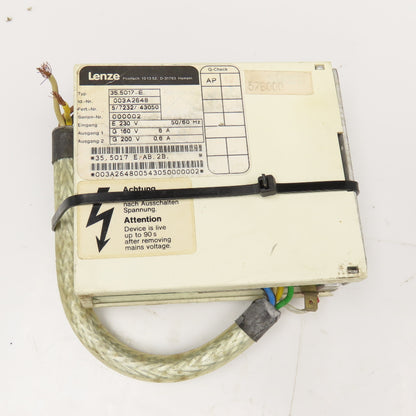 Lenze 35.5017-E 003A2648 DC Bus Module