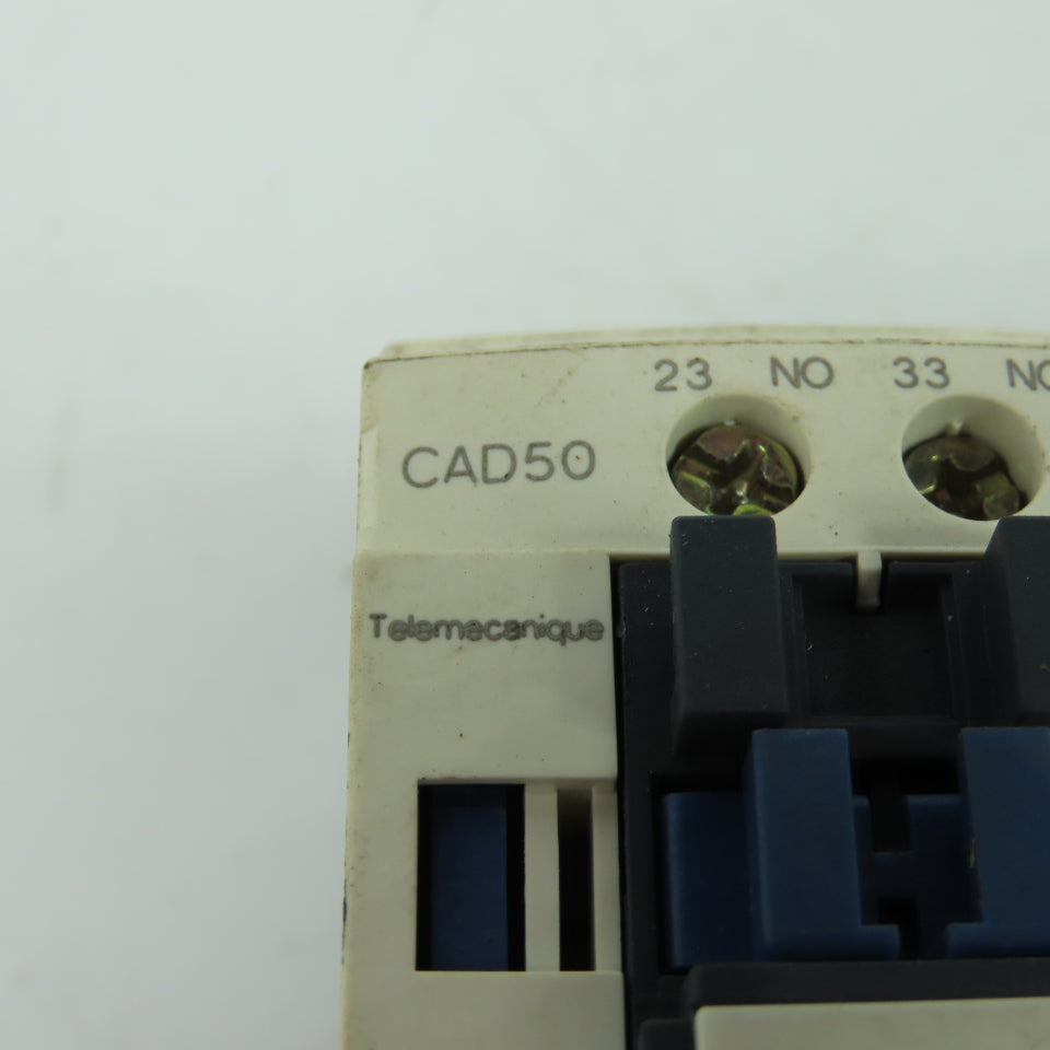 Telemecanique CAD50 Schneider 10A Contactor Starter 120V Coil Lot Of 2