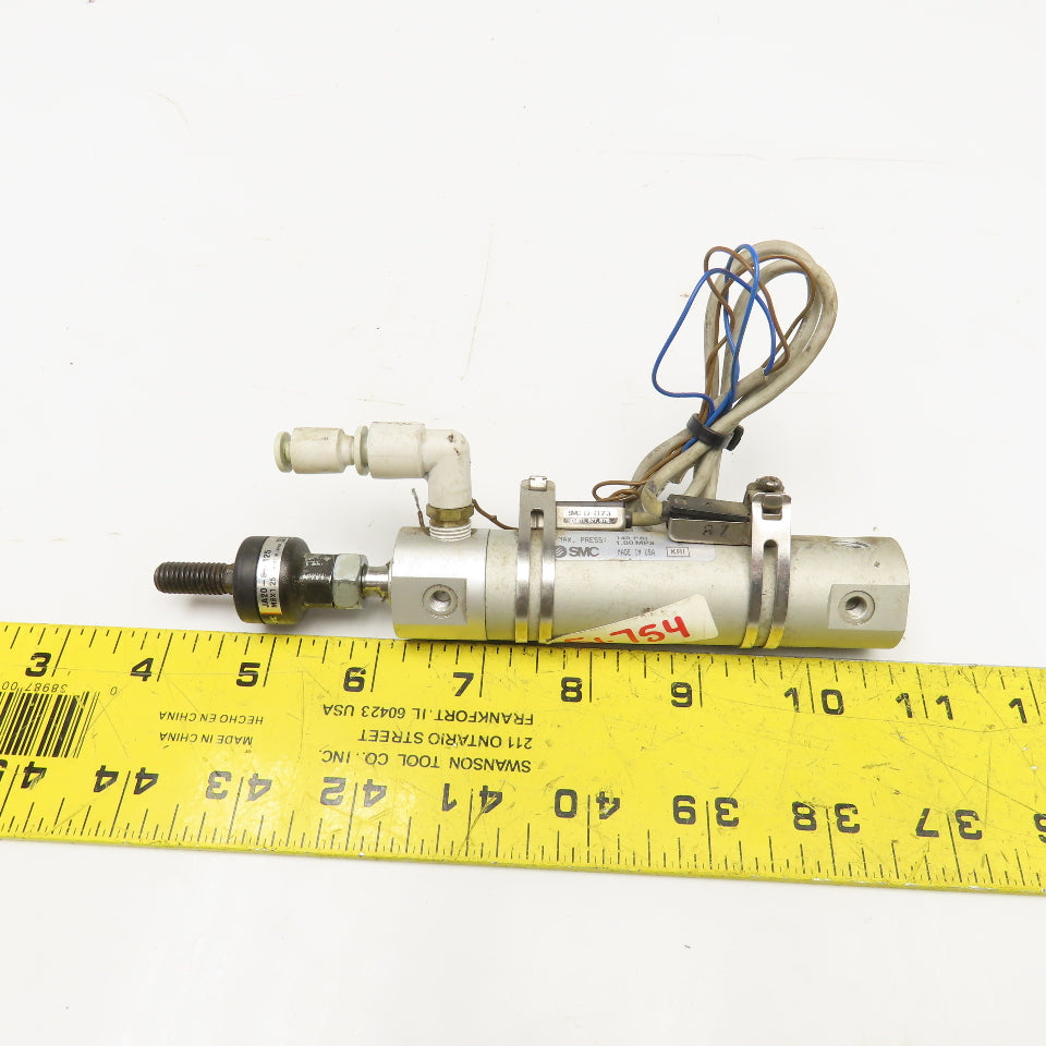 SMC CDG1BN20-45 20mm Bore 45mm Stroke Double Acting Air Cylinder D-B73 Sensors