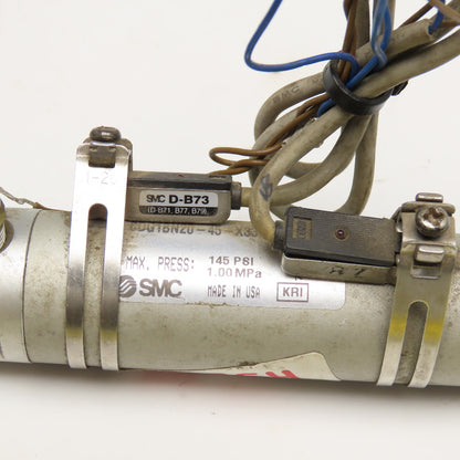 SMC CDG1BN20-45 20mm Bore 45mm Stroke Double Acting Air Cylinder D-B73 Sensors
