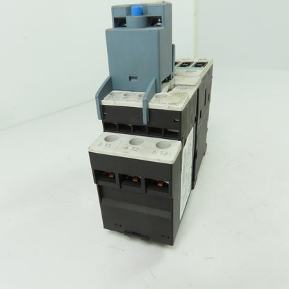 Siemens 3RT1024-1A Contactor 600VAC 40A 110V Coil W/ RU1126-1CB0 2.5A Relay