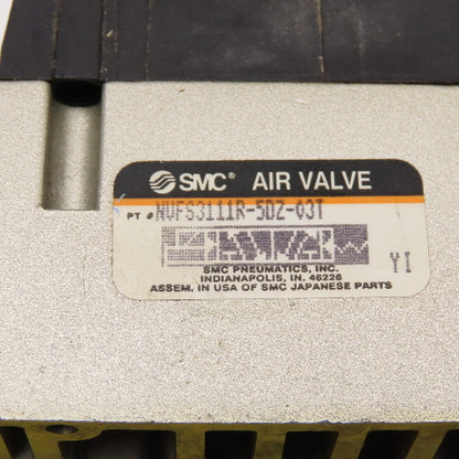 SMC NVFS3111R-5DZ-03T 5/2 Position Pneumatic Valve 21-26VDC Coil