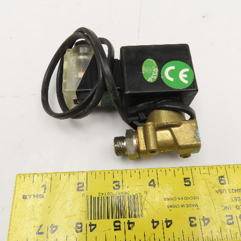 Asco N262.444 E Solenoid Operated Valve 2 Way 1/4" NPT 24VDC