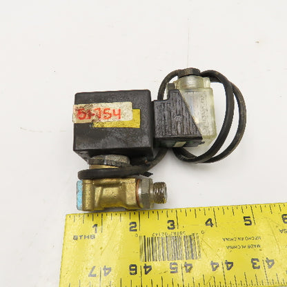 Asco N262.444 E Solenoid Operated Valve 2 Way 1/4" NPT 24VDC