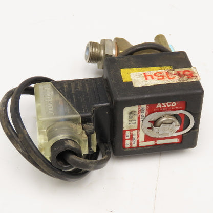 Asco N262.444 E Solenoid Operated Valve 2 Way 1/4" NPT 24VDC