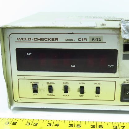 Pertron Cir505 Weld Checker Control Unit