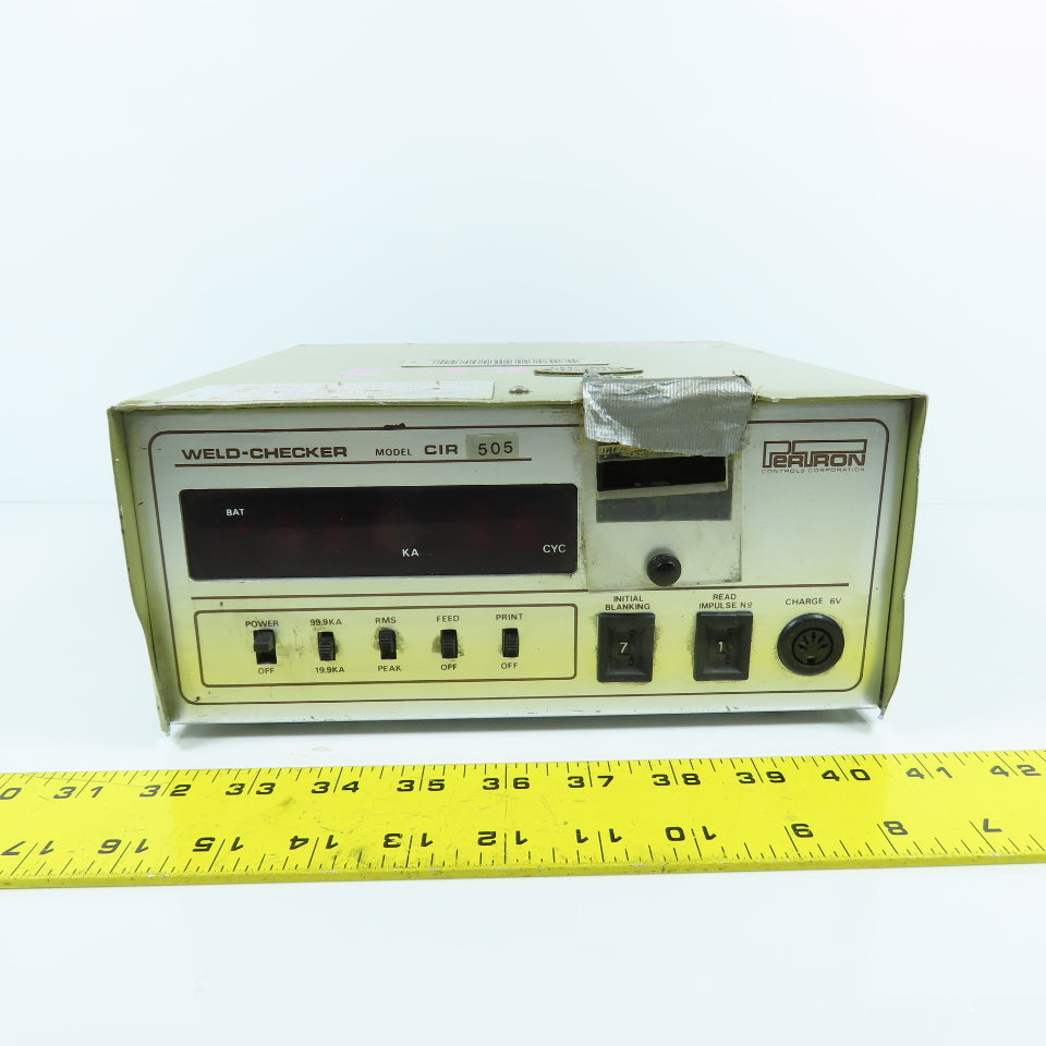 Pertron Cir505 Weld Checker Control Unit