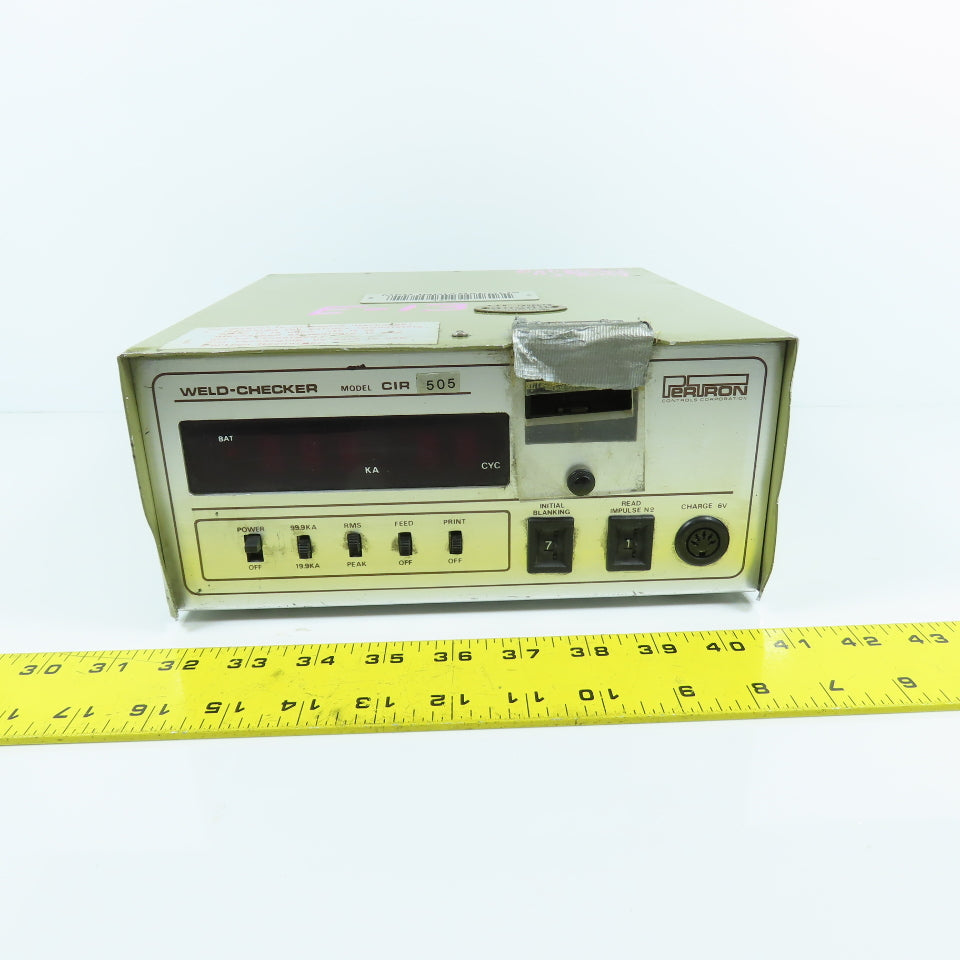 Pertron Cir505 Weld Checker Control Unit