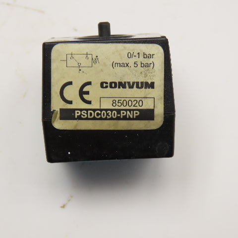 Convum PSDC030-PNP Pressure Sensor 5 Bar Max