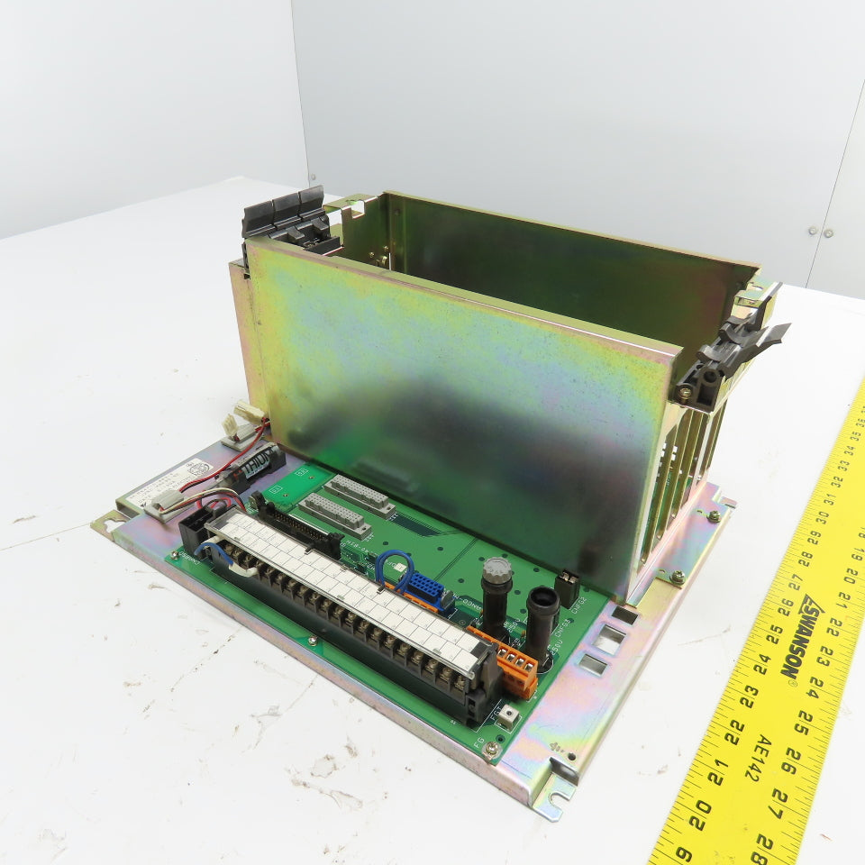 Yaskawa JZNC-MRK30-5E PLC 3-Slot Rack Module W/Back Plate