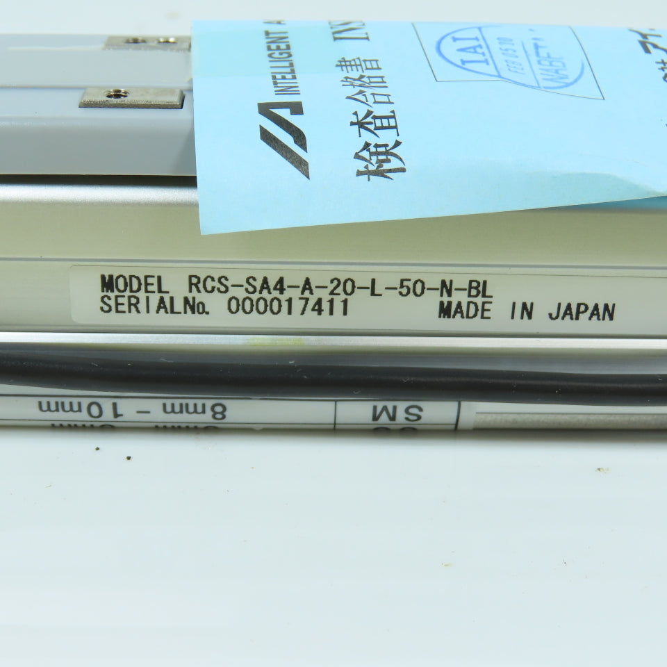 Robo Cylinder IAI 8399-05005 RCS-SA4-A-20-L-50-N-BL 50mm Linear Actuator NEW