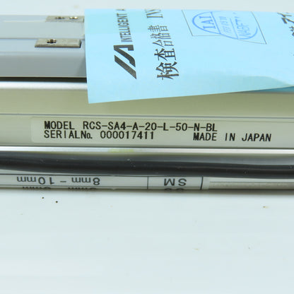 Robo Cylinder IAI 8399-05005 RCS-SA4-A-20-L-50-N-BL 50mm Linear Actuator NEW