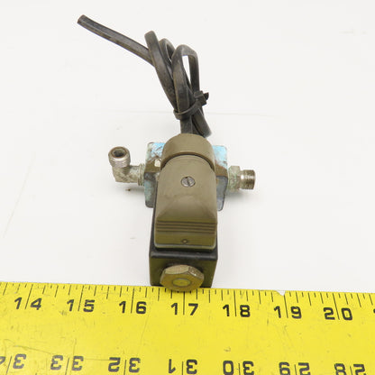 Burkert 0253 A 3.0 EF 1/4" NPT 24VDC Solenoid Valve 2 Way