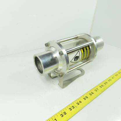 Conair 8oz Glass Receiver 1-3/4" Ports 9-5/8" OAL