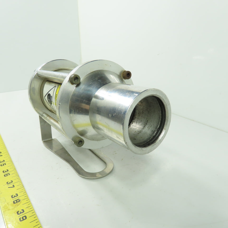 Conair 8oz Glass Receiver 1-3/4" Ports 9-5/8" OAL