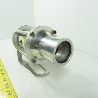 Conair 8oz Glass Receiver 1-3/4" Ports 9-5/8" OAL
