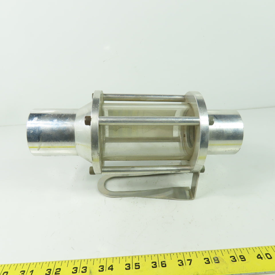 Conair 8oz Glass Receiver 1-3/4" Ports 9-5/8" OAL