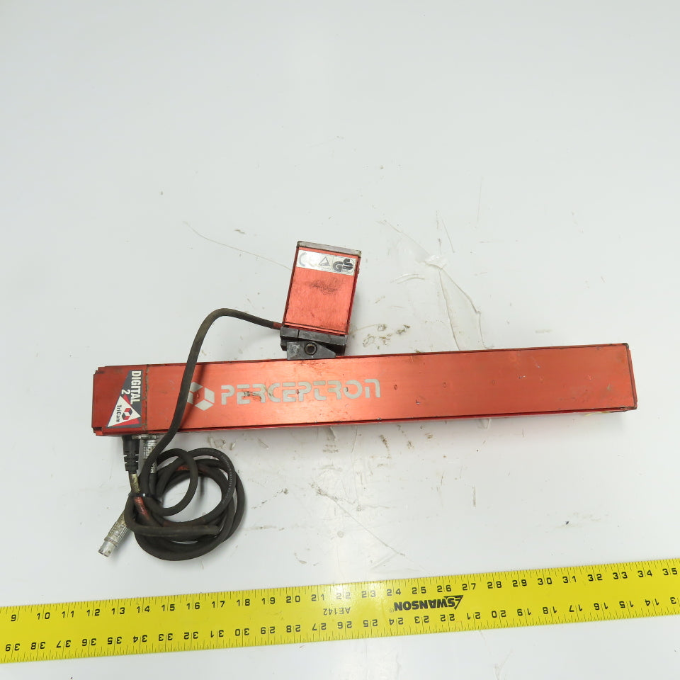 Perceptron 917-3020 Digital Surface Sensor Rev 1 W/ 515-0095 LED Flood Light