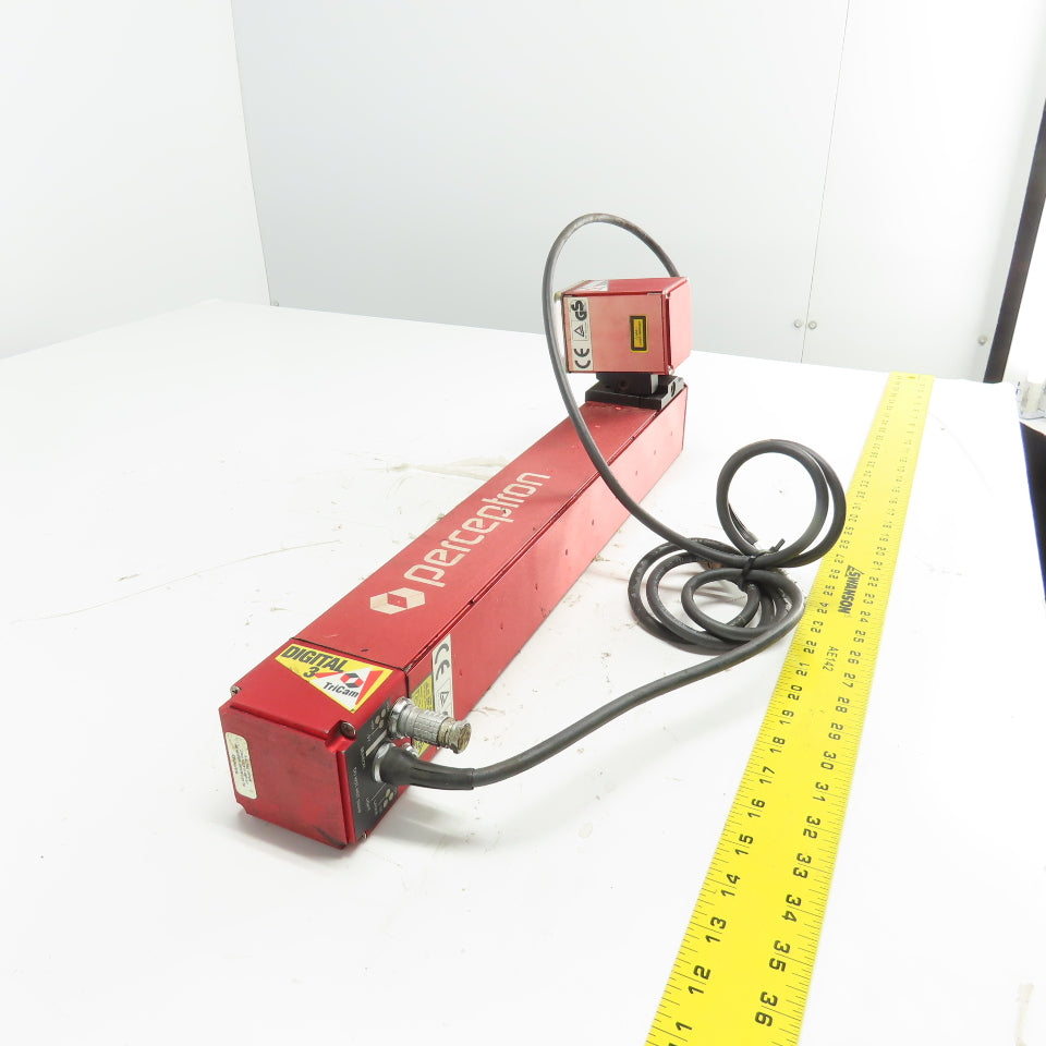 Perceptron 917-4019 Digital Surface Sensor Rev D W/ 515-0108 LED Flood Light