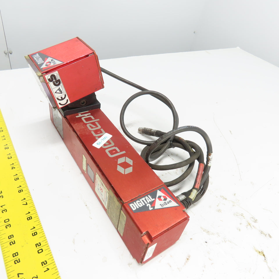 Perceptron 917-3008 Digital Surface Sensor Rev 1 W/ 515-0095 LED Flood Light