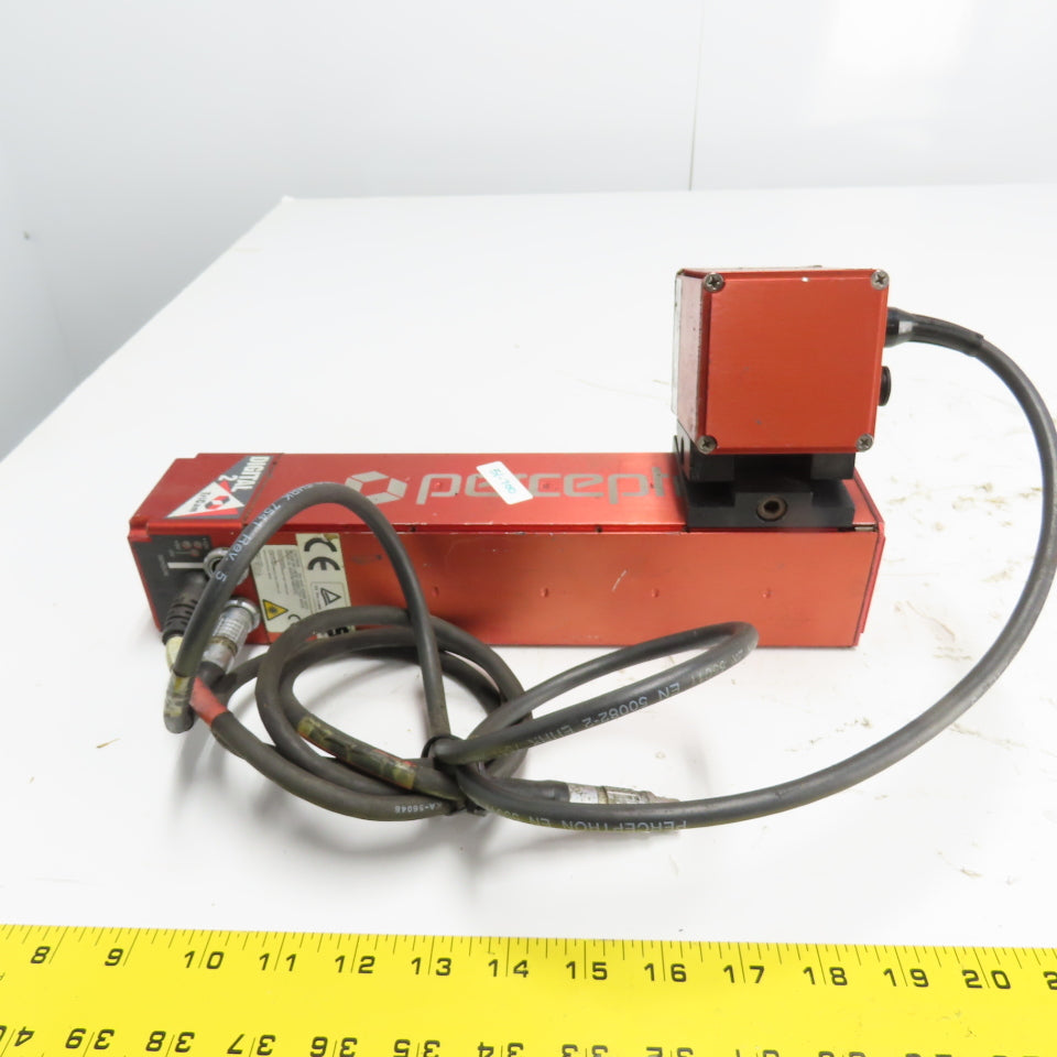 Perceptron 917-3008 Digital Surface Sensor Rev 1 W/ 515-0095 LED Flood Light