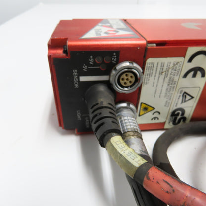 Perceptron 917-3008 Digital Surface Sensor Rev 1 W/ 515-0095 LED Flood Light