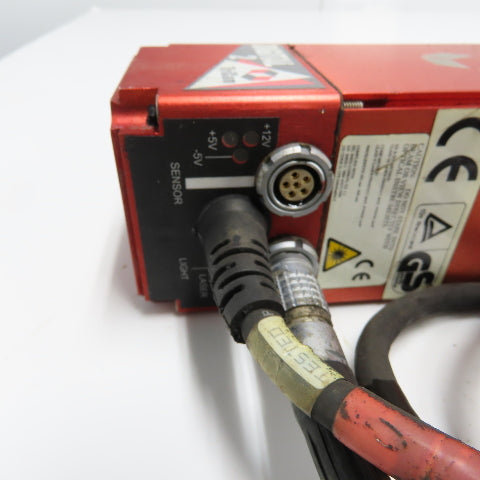 Perceptron 917-3008 Digital Surface Sensor Rev 1 W/ 515-0095 LED Flood Light