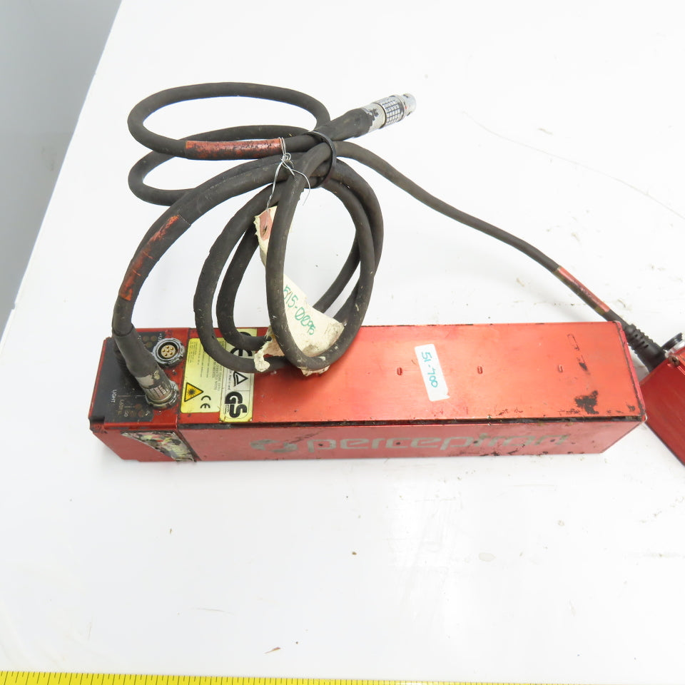 Perceptron 917-3008 Digital Surface Sensor Rev 1 W/ 515-0095 LED Flood Light