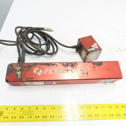 Perceptron 917-3012 Rev 1 Digital Surface Sensor W/ 515-0095 LED Flood Light