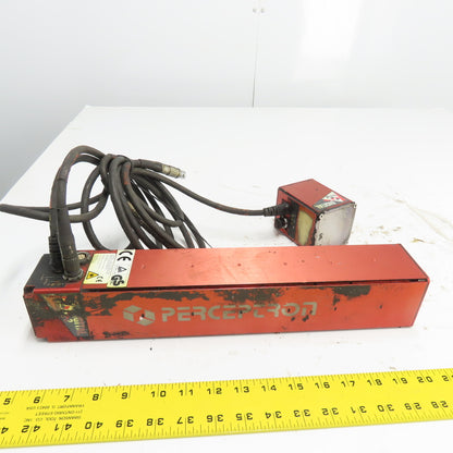 Perceptron 917-3012 Rev 1 Digital Surface Sensor W/ 515-0095 LED Flood Light