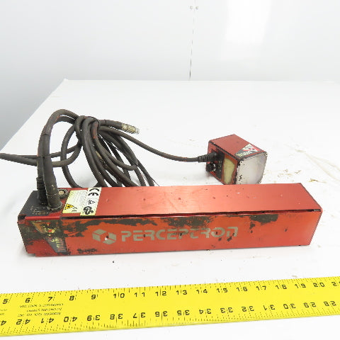 Perceptron 917-3012 Rev 1 Digital Surface Sensor W/ 515-0095 LED Flood Light