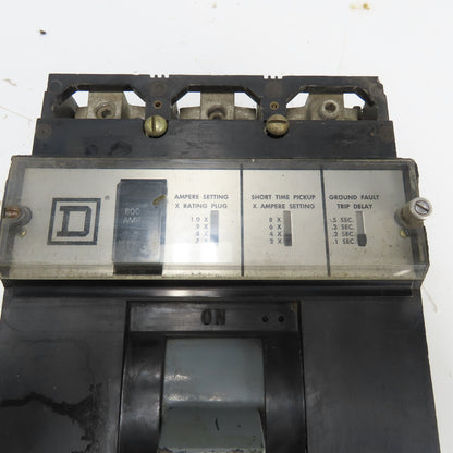 Square D MEL836G 800 Amp Circuit Breaker 3-Pole 600VAC