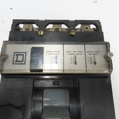 Square D MEL836G 800 Amp Circuit Breaker 3-Pole 600VAC