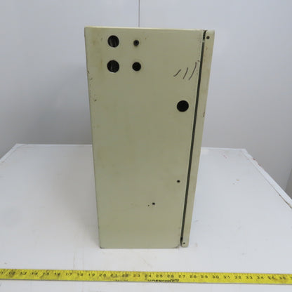 Concept 20x20x8" Wall Mount Steel Electrical Enclosure w/Backplate Hinged Door