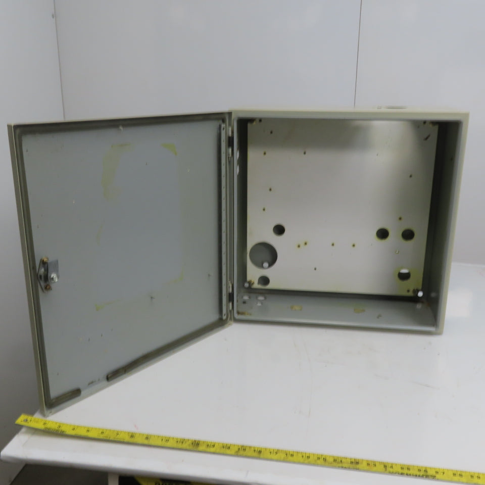 Concept 20x20x8" Wall Mount Steel Electrical Enclosure w/Backplate Hinged Door