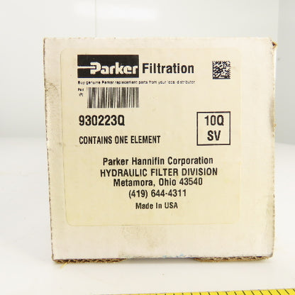 Parker 930223Q OEM Hydraulic Oil Filter Element 10Q SV