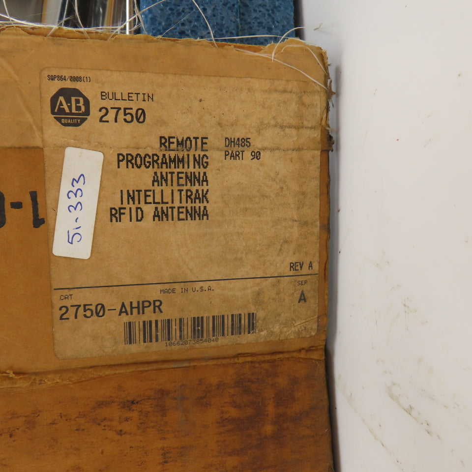 Allen Bradley 2750-AHPR Ser A Remote Programming Antenna Intellitrak NEW