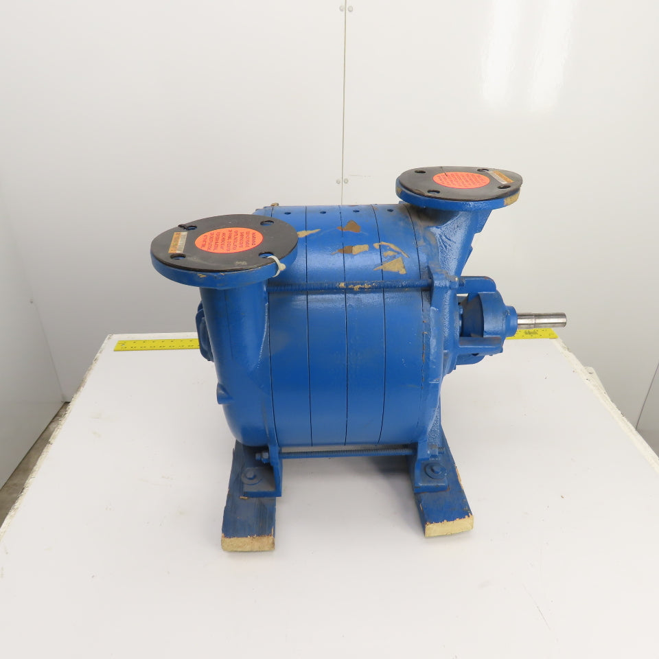 Gardner Denver Nash 3I05-AD Multistage Centrifugal Blower 1-1/8" Shaft 3" Port