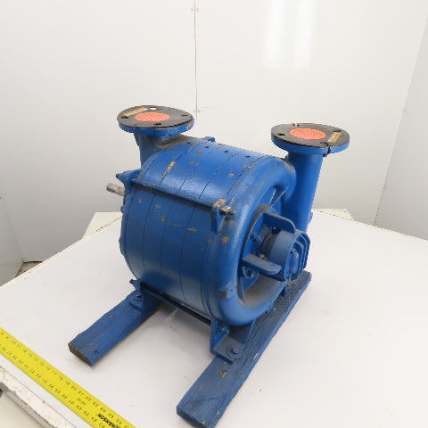 Gardner Denver Nash 3I05-AD Multistage Centrifugal Blower 1-1/8" Shaft 3" Port